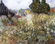 Vincent Van Gogh Mlle.Gachet in Her Garden at Auvers-sur-Oise china oil painting artist